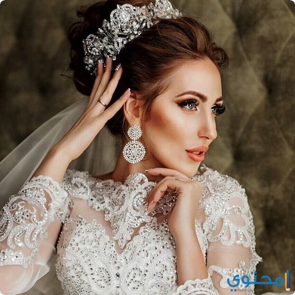 تسريحات شعر للعرائس 2019 - تصاميم لشعر العروس 2020 614 10