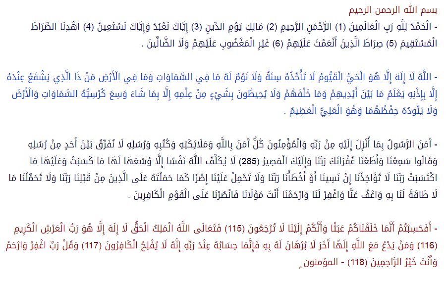 الرقية الشرعية مكتوبة - الرقية الشرعية داخل البيت 1197 4