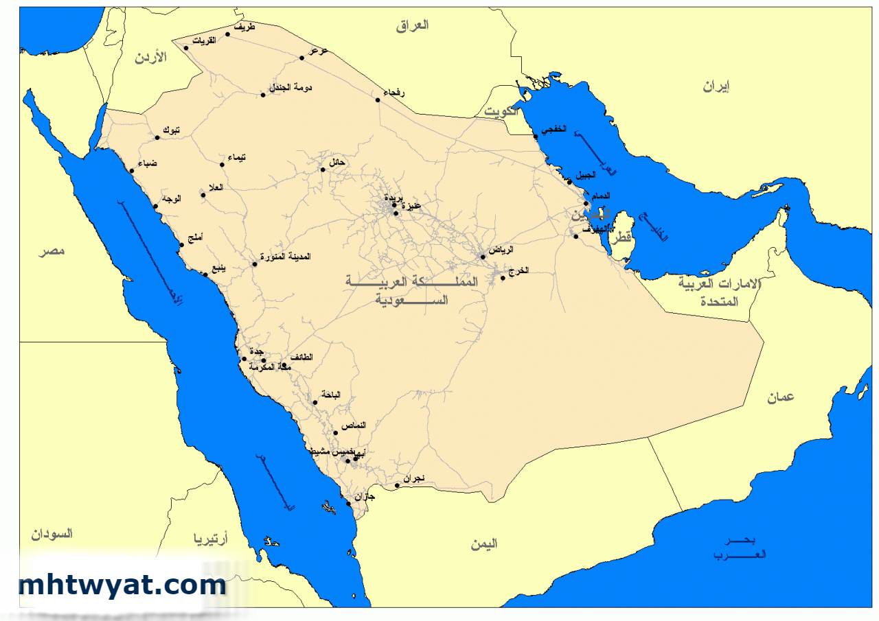 خريطة مدينة جازان - اين توجد جازان 1958