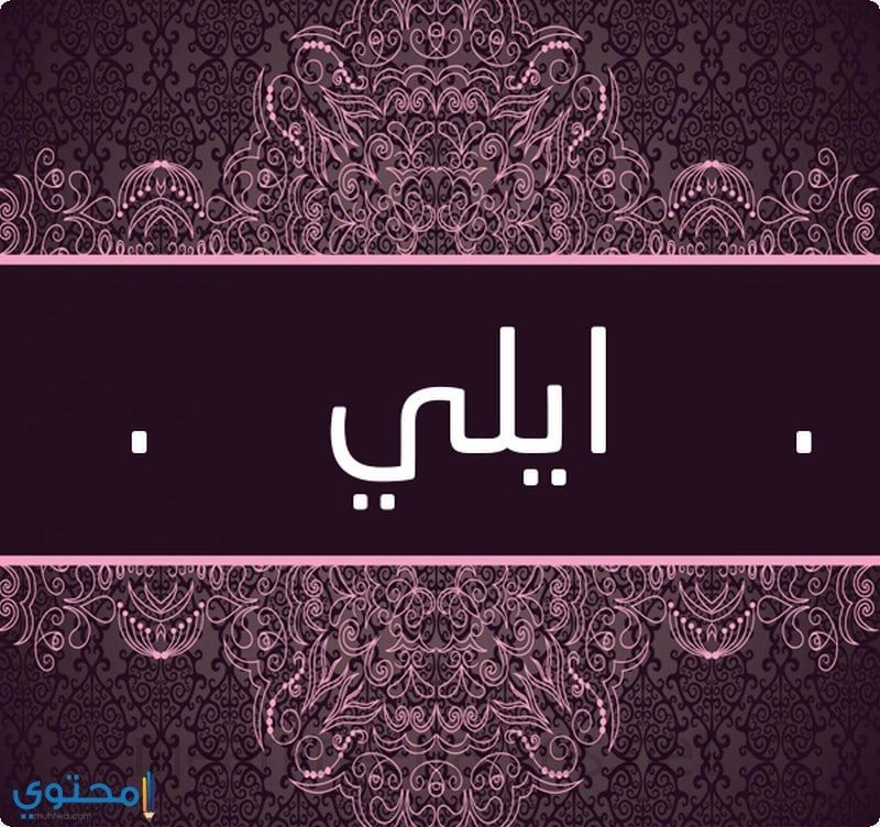 معنى اسم ايلي - اسم ولد خطير 960 1