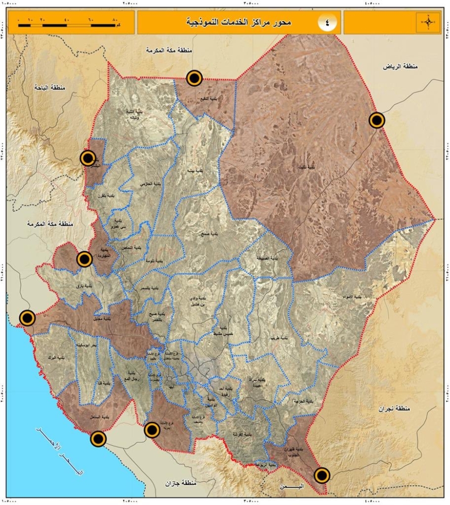 خريطة مدينة جازان - اين توجد جازان 1958 5